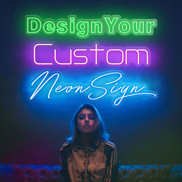 Custom logo neon sign