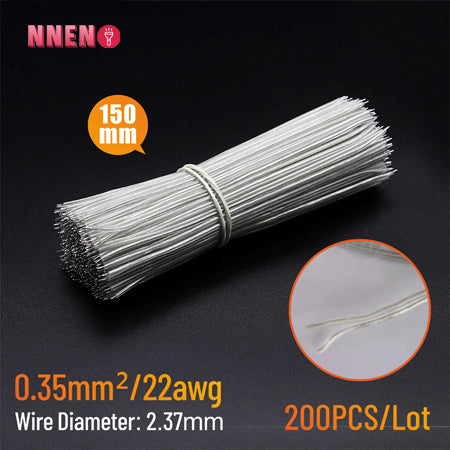 0.35mm² Welding Wire Silver Color  For 12V  Neon Lighiting Soldering